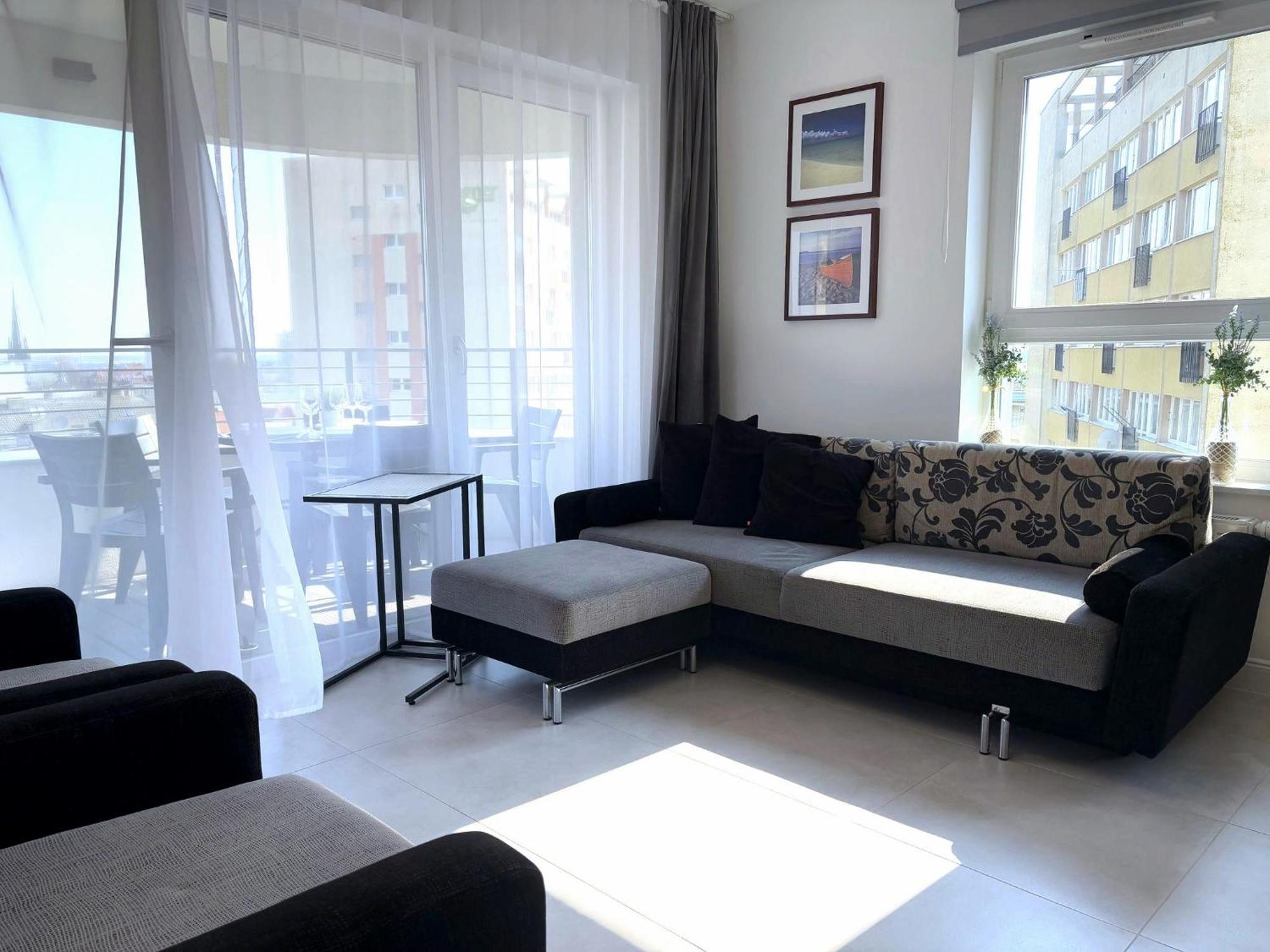 Sun Towers - Apartamenty Bryza - Apartamenty Z Parkingiem Swinoujscie Dış mekan fotoğraf